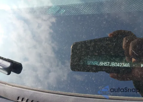 2018 Honda Odyssey Ex из США, поврежденный, VIN 5FNRL6H57JB042346